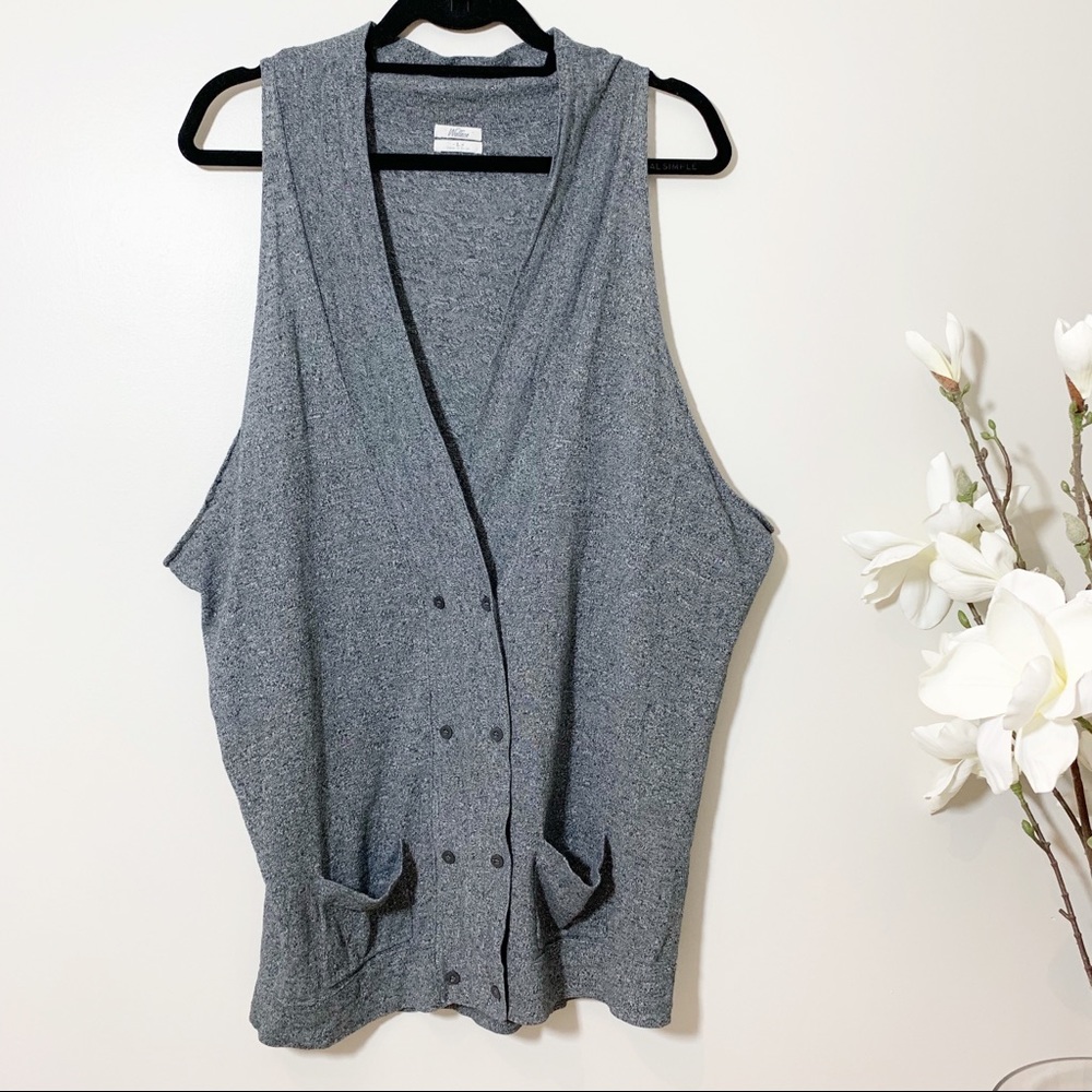 Wallace X Madewell Cardigan Vest